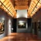 Art gallery in Museo Casa de Colon, Las Palmas.
