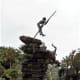 The Guanche sculpture, Parque Doramas, Las Palmas.