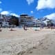 Golden sands of Playa de las Canteras.