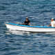 Fishermen off Playa de las Canteras.