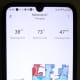 Roborock application displaying a map of the floor