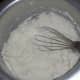 Rava, curd and salt mixed together