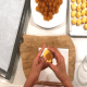 Adding a pineapple ball in the middle