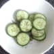 Quick pickling cucumber and dill