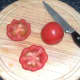 Star cut tomato