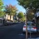 Part of Jackson Street, Roseburg, Oregon, U.S., in the Roseburg Downtown Historic District.