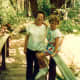 My mother and niece at Apple Creek in Oregon