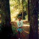 My niece at Apple Creek in Oregon