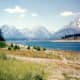 Jackson Lake as viewed from Colter Bay Village