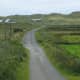 The street going to Carne Golf Links where I used to walk with Angus when the weather was great ;-)))