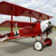 A replica of Richthofen's Fokker Dr.I triplane, at the Berlin Air Show in 2006. The Dr. I triplane was his airplane of his choice due to its maneuverability.
