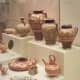 More lovely pottery and necklaces.