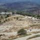 Climbing the citadel, looking back. Just try to sneak up on us, Tiryns! We see you over there.
