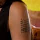 The seventh line of coordinates appeared in early April 2011 for partner Brad Pitt.