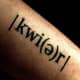 Lettering pronunciation guide. (I ov thee Dragon, Racine)