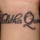Lovely script lettering. (By Jenn, Tcb, Toronto)