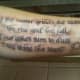 A longer quote on the arm. (By Julie, Another Twilight Fantasy Tattoo, Riverside, California)
