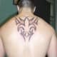Tribal style fleur-de-lis
