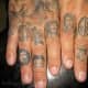 Serious finger ink!