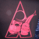 A T-shirt that appears to be inspired by the poster art for "A Clockwork Orange."