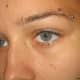 Horizontal Eyebrow Piercing