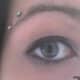 Horizontal Eyebrow Piercing