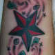 Nautical star. (by Matt, Sacred Art Tattoo, Corvallis, OR)