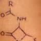 Chemical Structure of Penicillin (by Jeff, Adrenaline, Montreal, Qc)