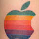 Classic Apple Logo (by Steve, Outlaw Tattoo, Montgomery AL)