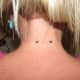 A Typical Nape Piercing