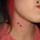 A Neck Piercing on the Side of the Neck
