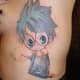 Harry Potter anime tattoo
