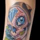 New school sugar skull.