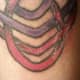 Tattoo peeling during tattoo healing