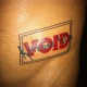 A funny way to cover up a name.