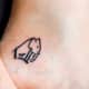 Elephant tattoo.