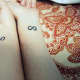 Infinity tattoos.
