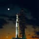 Apollo 4 Saturn V night launch. Will living in space reduce high blood pressure?