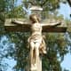 Closeup Photo of the Wayside cross on Vorderwegscheitelweg (Kirrlach)