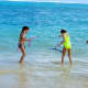 Snorkeling at Lanikai Beach, Hawaii