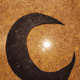 Once the moon is dry, you can opt to leave it as is or jazz it up.