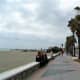 Paseo Maritimo heading southwest into Torremolinos.