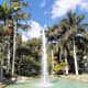 A water feature in Jardin Botanico, Torremolinos.