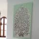 The decorative image of a tree in Casa de los Navajas.