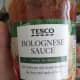 If you are not a fan of making your own tomato sauce for the pizza base, Tesco Bolognese sauce works well too