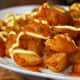 Spanish fried potatoes with spicy sauce