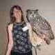 Eagle Owl.  Often said to be world's largest owl with a five-foot wingspan (The Blakinson's Owl is slightly larger).