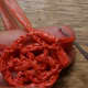 To make bullion stitch: Pull yarn through ALL loops on hook. Because the bullion will lie on its side, pull a length of yarn as long as the loops.