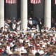 Memorial Day service, Arlington National Cemetery, May 1989.