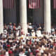 Memorial Day ceremony, Arlington National Cemetery, May 1989